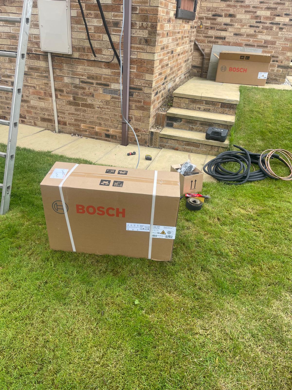 Bosch air-conditioning equipment prepared by Bumfords before installation