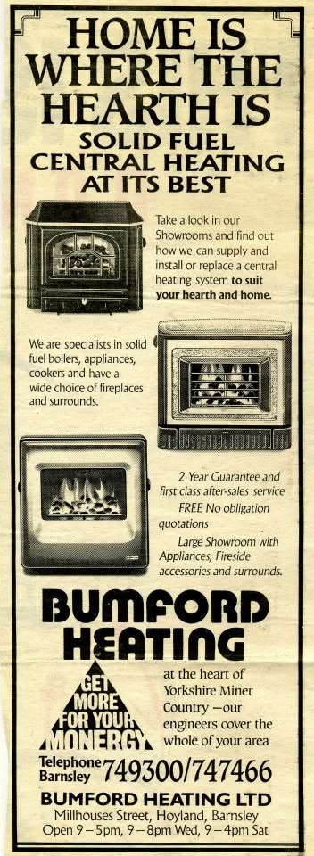 Historic solid-fuel room-heater advertisement