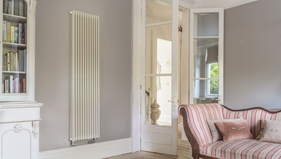 Designer radiator installation completed by Bumfords