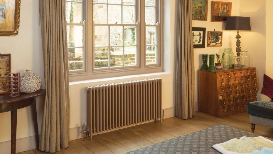 Zehnder radiator installed by Bumfords